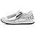 Tod's Sneaker da donna argentate metallizzate con frange kiltie e nappe Argento