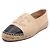 Chanel Sneakers bicolore in pelle di agnello beige con logo CC per donna Marrone - vista 2