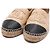 Chanel Sneakers bicolore in pelle di agnello beige con logo CC per donna Marrone - vista 5
