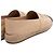 Chanel Sneakers bicolore in pelle di agnello beige con logo CC per donna Marrone - vista 8