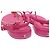 Chanel Sandali piatti trapuntati Hot Pink Gold CC da donna Rosa - vista 9