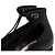 Dior Décolleté con cinturino da donna in pelle nera con borchie argentate Nero - vista 6