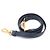 Prada Borsa Tote Viteo Daino con logo dorato Blu - vista 10