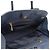 Prada Borsa Tote Viteo Daino con logo dorato Blu - vista 9