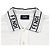 Fendi Kurzärmeliges Poloshirt mit Logo Weiß - Ansicht 4