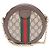 Gucci Mini borsa a tracolla GG Round con catena e borsa a tracolla Marrone - vista 3