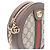 Gucci Mini borsa a tracolla GG Round con catena e borsa a tracolla Marrone - vista 4
