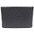 Chanel Clutch in agnello con nastro di velluto Nero - vista 11