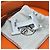 Hermès Reversible Belt Black/Orange Silver Shiny - view 4