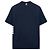 Thom Browne Kurzarm-T-Shirt mit Seitenarmband Navy Blau - Ansicht 2