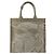 Burberry Borsa Shopper in cotone beige Marrone