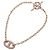 Hermès Bracciale Chandal Diamond SH Rose Gold Blue Stone Rosa