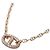 Hermès Bracciale Chandal Diamond SH Rose Gold Blue Stone Rosa - vista 2