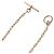 Hermès Bracciale Chandal Diamond SH Rose Gold Blue Stone Rosa - vista 5