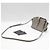 Saint Laurent Mini borsa cabas a tracolla Monogram Toy Marrone - vista 2