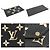 Louis Vuitton Pochette Felicie Monogram Empreinte Black Beige con tracolla a catena Marrone - vista 6
