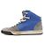 Lanvin Sneakers alte in scamosciato blu grigio da uomo