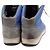 Lanvin Sneakers alte in scamosciato blu grigio da uomo - vista 7
