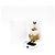 Prada Portachiavi e charm per borsa in shearling Soft Robot Multicolore - vista 11