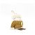 Prada Portachiavi e charm per borsa in shearling Soft Robot Multicolore - vista 3