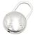 Tiffany & Co Portachiavi e charm per borsa baseball argento