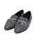 Chanel Mocassino in tweed da donna con pendente a moneta Multicolore - vista 3