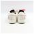 Chanel Sneaker con lacci da donna in pelle bianca con dettaglio logo viola Bianco - vista 6