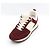 Louis Vuitton Sneakers Runaway Monogram in scamosciato bordeaux da donna Rosso - vista 2