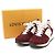 Louis Vuitton Sneakers Runaway Monogram in scamosciato bordeaux da donna Rosso - vista 7