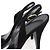Hermès Sandali open-toe con slingback da donna in pelle scamosciata con logo blu - vista 6