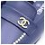 Chanel Mule Blopfer da donna con logo CC di perle - Sandali stagionali Blu - vista 4