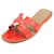 Hermès Ciabatte Oran da donna Rosso - vista 2