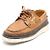 Louis Vuitton Mocassini Sneakers da Uomo con Logo Monogramma Marrone - vista 2
