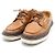 Louis Vuitton Mocassini Sneakers da Uomo con Logo Monogramma Marrone - vista 3