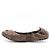 Louis Vuitton Ballerine Monogram Lock da donna Marrone - vista 4