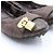 Louis Vuitton Ballerine Monogram Lock da donna Marrone - vista 6