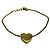 Miu Miu Bracciale in metallo con logo a cuore Rosa - vista 3