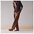 Hermès Mocassino Lazy in pelle di vitello scamosciata Beige Sabbia Marrone - vista 3