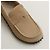 Hermès Mocassino Lazy in pelle di vitello scamosciata Beige Sabbia Marrone - vista 6