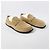 Hermès Mocassino Lazy in pelle di vitello scamosciata Beige Sabbia Marrone - vista 8