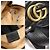 Gucci Gürteltasche Black Matelassé Chevron Gold GG Marmont Schwarz - Ansicht 7