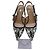 Dior Décolleté slingback bianchi e neri ricamati con tacco medio Bianco