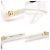 Miu Miu Occhiali da sole ovali da donna Glimpse con logo con scritte bianche Bianco - vista 7
