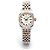 Rolex Orologio Datejust da donna con quadrante bianco, numeri romani e combinazione rosa - vista 14