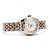 Rolex Orologio Datejust da donna con quadrante bianco, numeri romani e combinazione rosa - vista 18