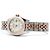 Rolex Orologio Datejust da donna con quadrante bianco, numeri romani e combinazione rosa - vista 19