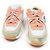 Chanel Sneakers Cruise da donna in nylon e pelle di agnello scamosciata blu corallo con logo CC Multicolore