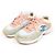 Chanel Sneakers Cruise da donna in nylon e pelle di agnello scamosciata blu corallo con logo CC Multicolore - vista 3