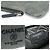 Chanel Clutch Double New Medium in Denim Grigio con paillettes Serie Marrone - vista 7