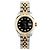 Rolex Reloj combinado para mujer Datejust Original Black Diamond New Model Negro